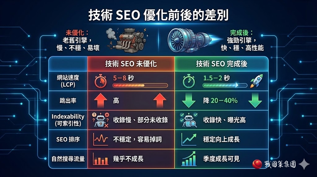 2026網站優化SEO技術指南|Core Web Vitals、網站速度優化、Technical SEO 全面解讀戰國策 台灣SEO優化服務 2026網站優化SEO技術指南|Core Web Vitals、網站速度優化、Technical SEO 全面解讀戰國策 台灣SEO優化服務