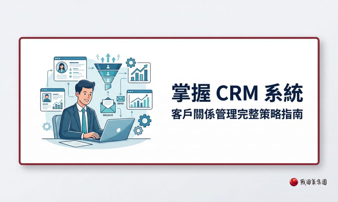 CRM 客戶關係管理系統完整策略指南封面圖