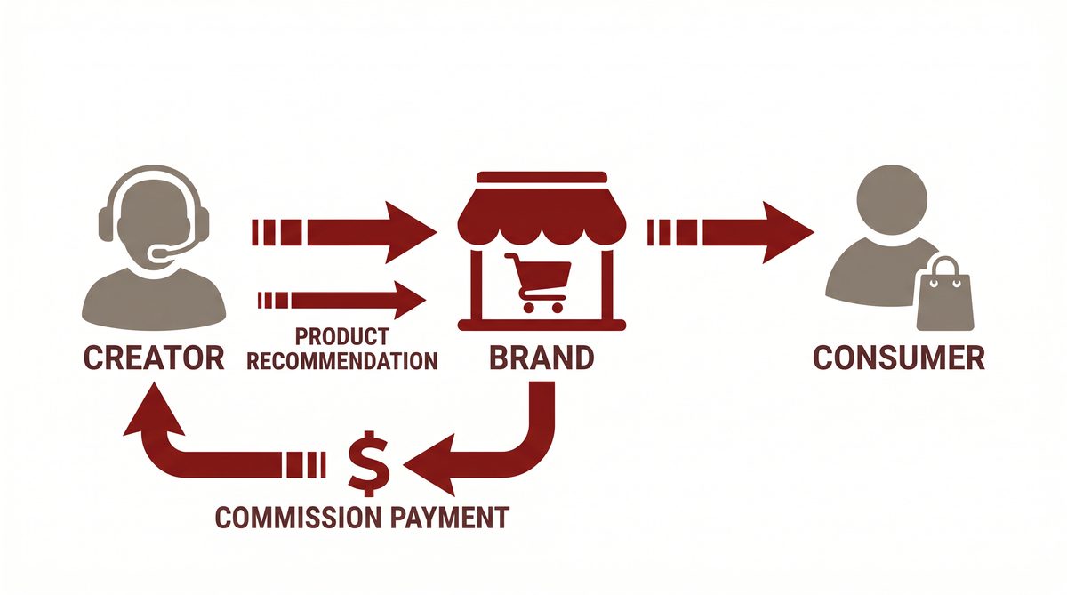 聯盟行銷三方共贏生態系：品牌端、推廣者、消費者