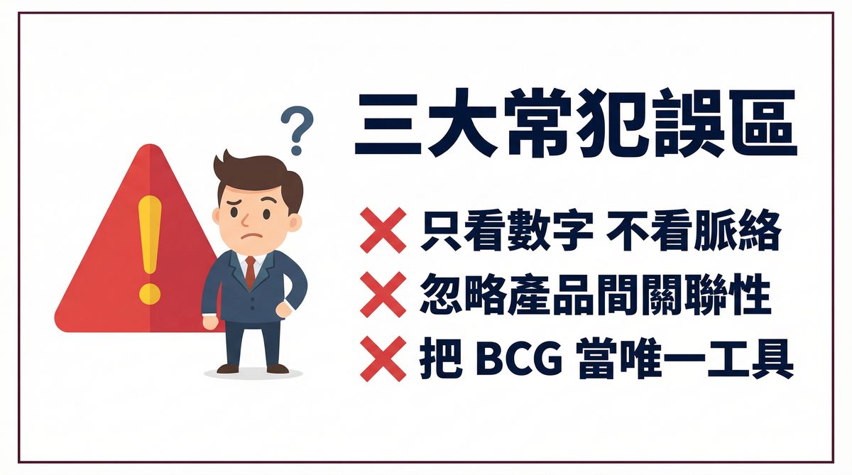 BCG 矩陣搭配三大分析工具更有效