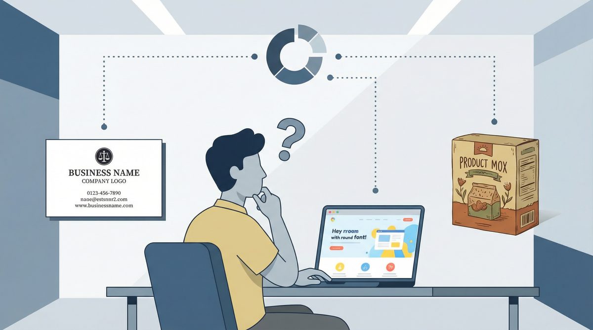 缺乏一致性的品牌識別會讓消費者困惑