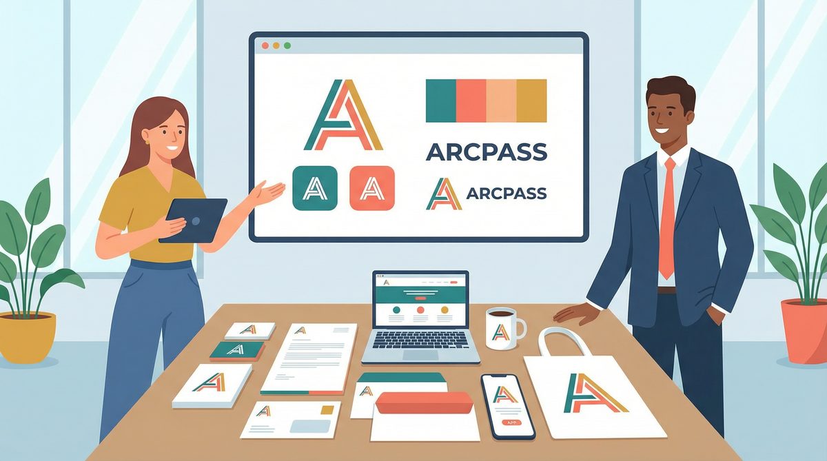 專業且一致的品牌識別系統能提升企業形象