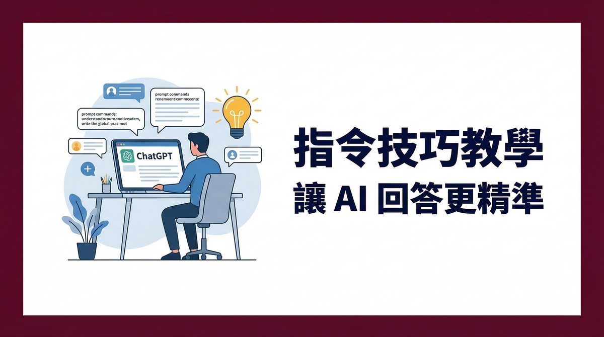 ChatGPT 使用教學與指令技巧