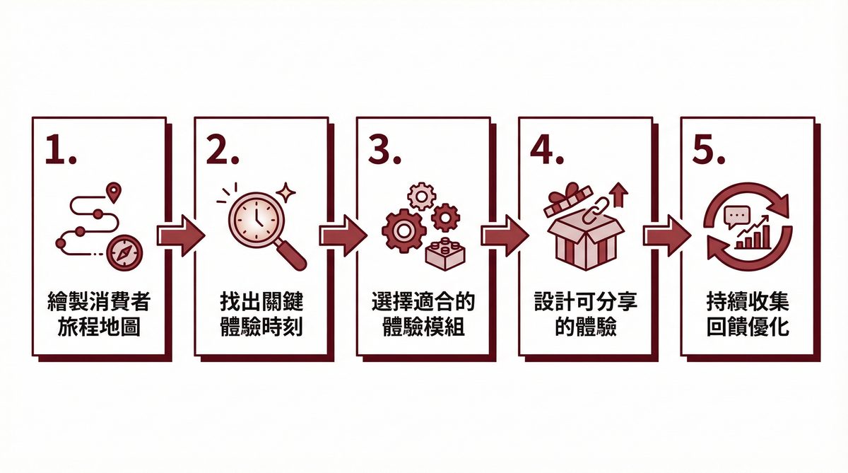體驗行銷策略規劃五步驟