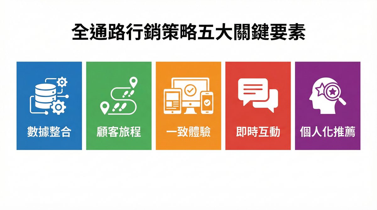 全通路行銷策略五大關鍵要素