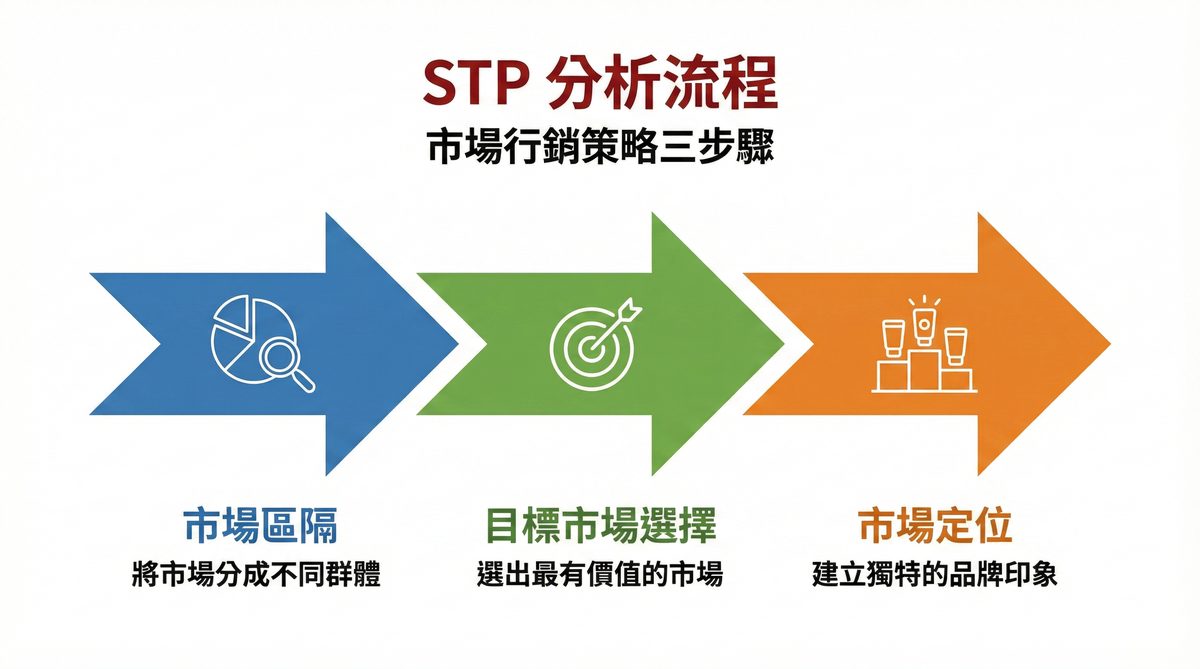 市場行銷策略三步驟