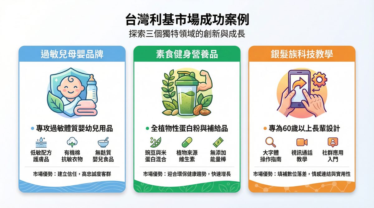 台灣利基市場成功案例