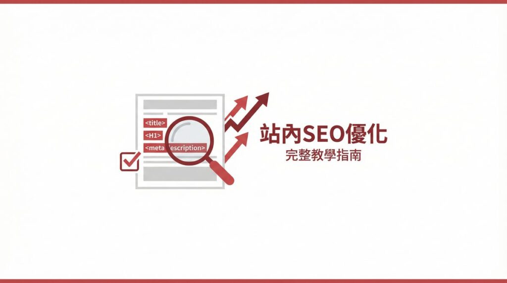 On-Page SEO 站內優化完整教學指南封面圖
