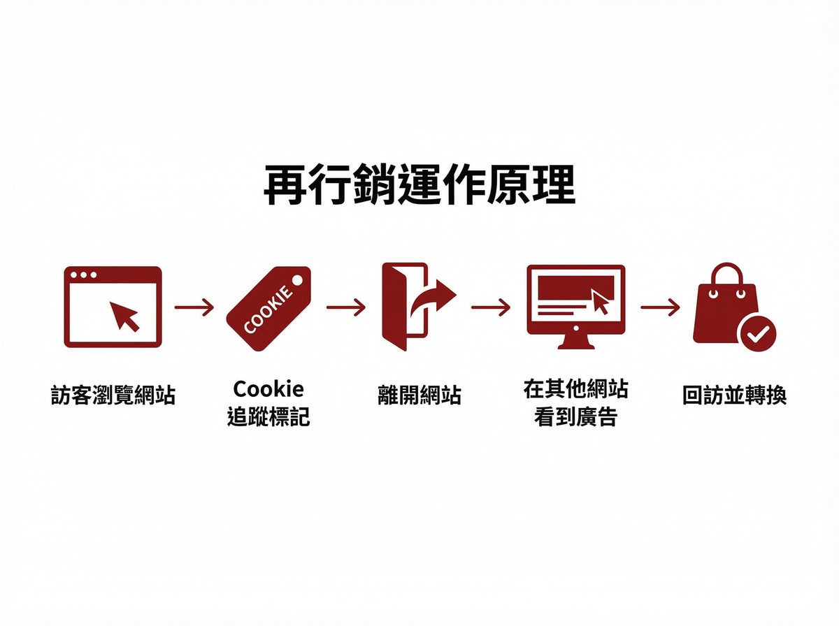 再行銷運作原理流程圖