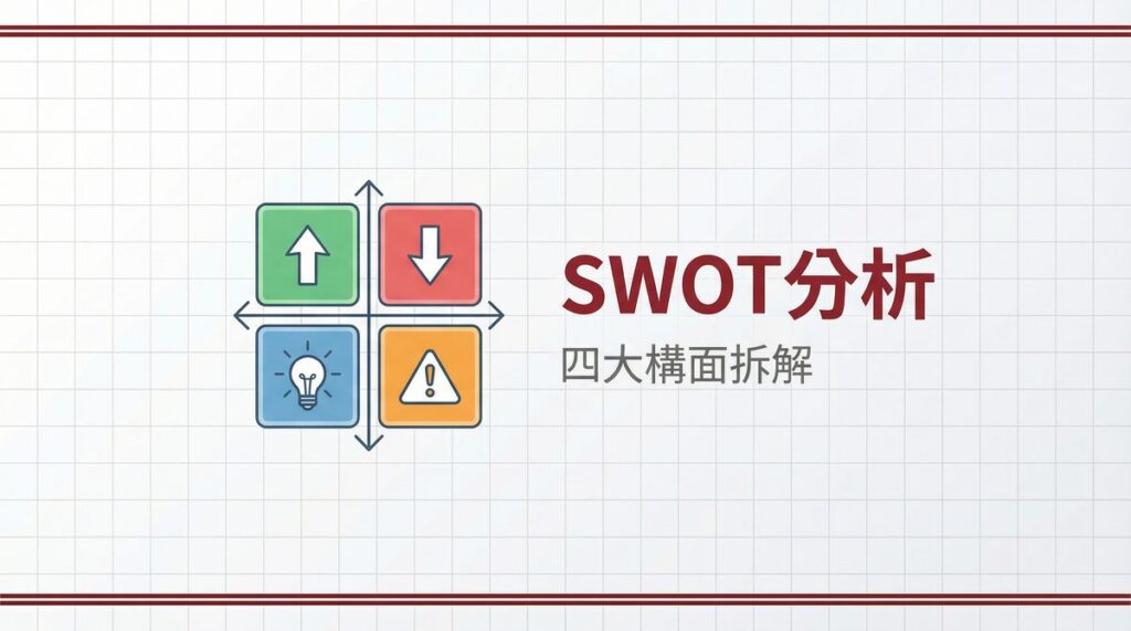 SWOT 分析四大構面拆解