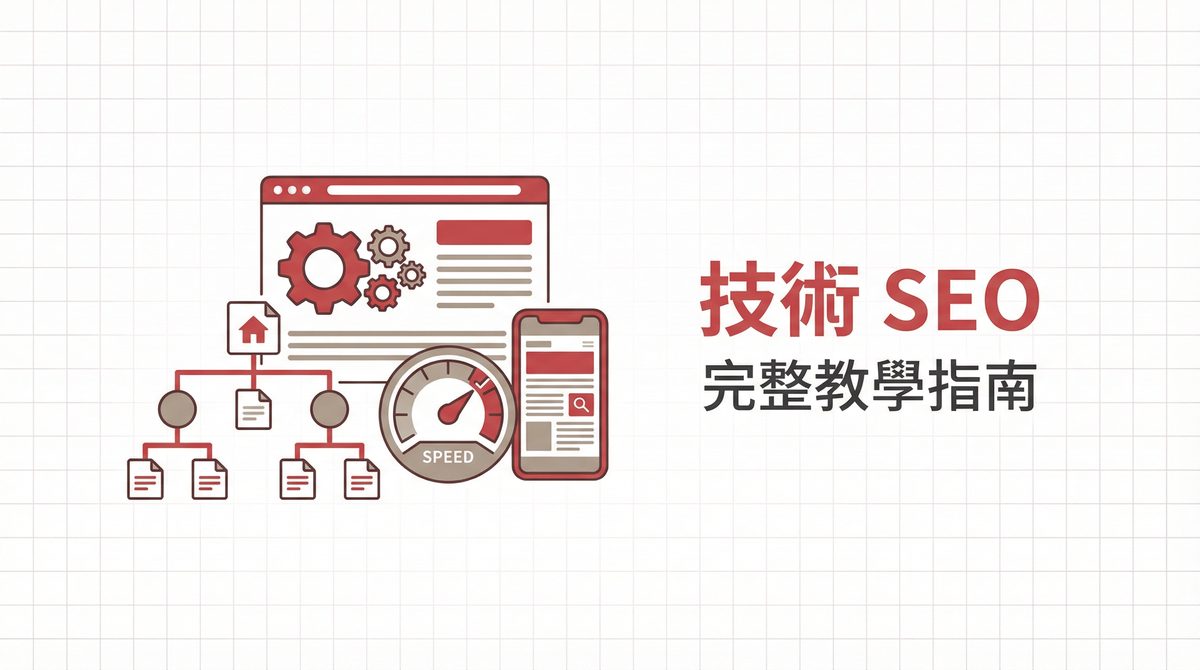 技術 SEO 完整教學指南封面圖