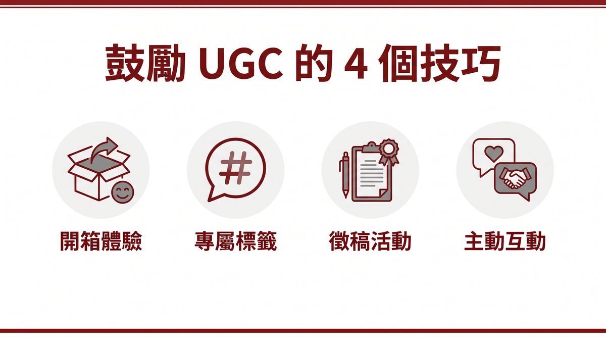 鼓勵 UGC 的 4 個技巧