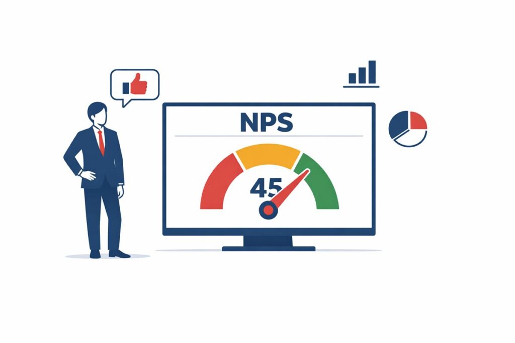 NPS 計算公式完整指南：淨推薦值是什麼、3 類顧客怎麼分、行業標準一次看懂