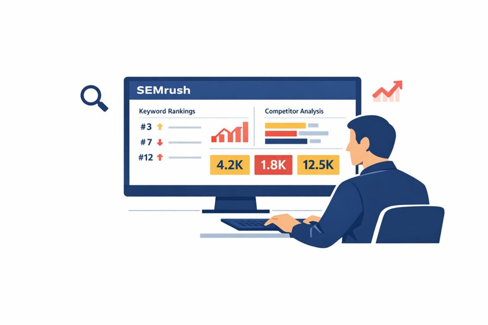 SEMrush 完整教學 2026：6 大功能實戰、價格比較、AI/GEO 工具與 Ahrefs 怎麼選