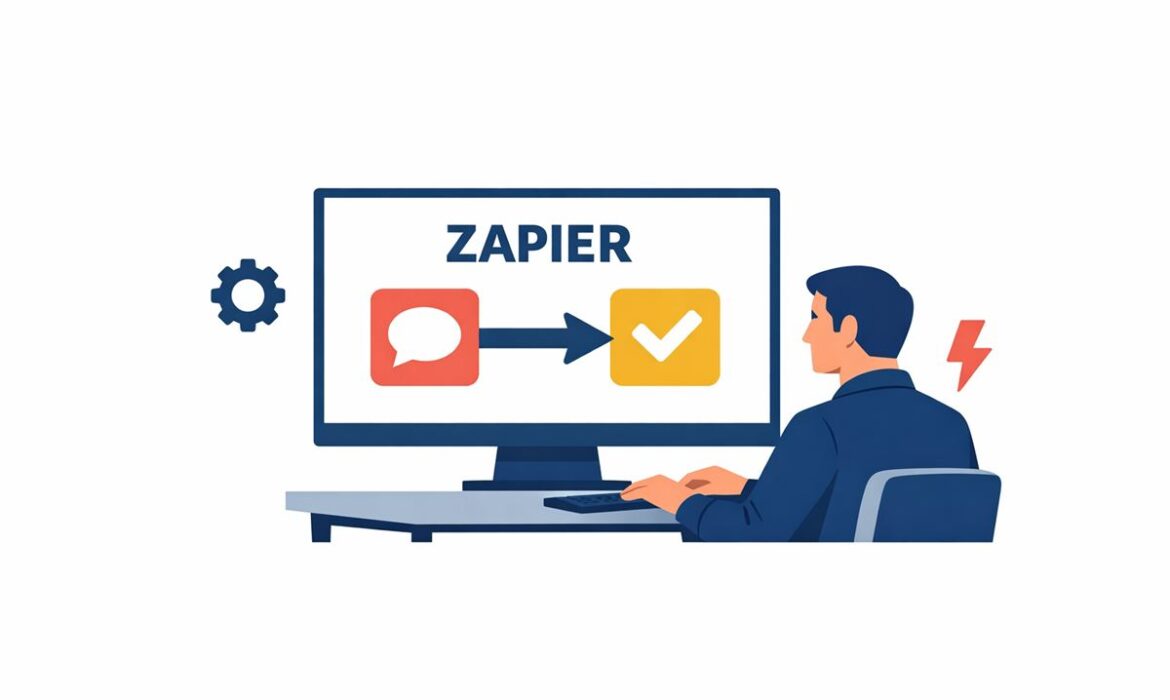 Zapier 教學 2026:5 步驟建立自動化 Zap、實用範本、費用與 Make/IFTTT 完整比較