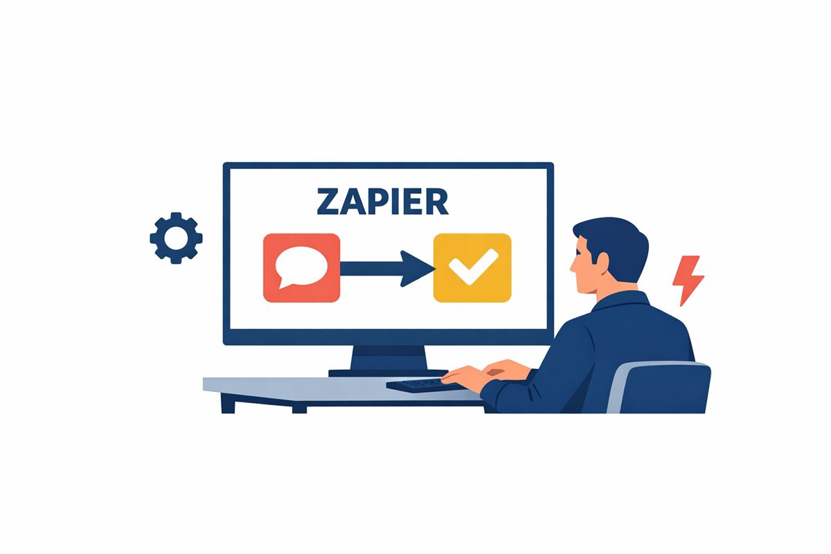Zapier 教學 2026:5 步驟建立自動化 Zap、實用範本、費用與 Make/IFTTT 完整比較 Zapier 教學 2026:5 步驟建立自動化 Zap、實用範本、費用與 Make/IFTTT 完整比較